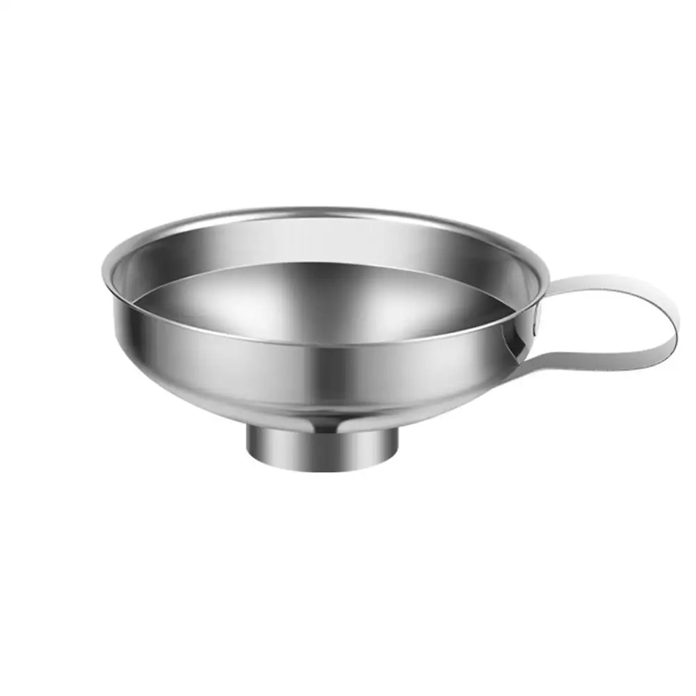 

Kitchen Stainless Steel Funnel 34*14*14cmFilling Funnel Seperatory Oil Beer Coffee Water Flask Soup Thicker Funnel Tools