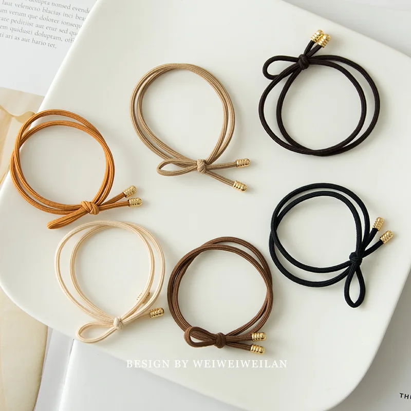 

Женские резинки для волос с бантом, 3 шт.