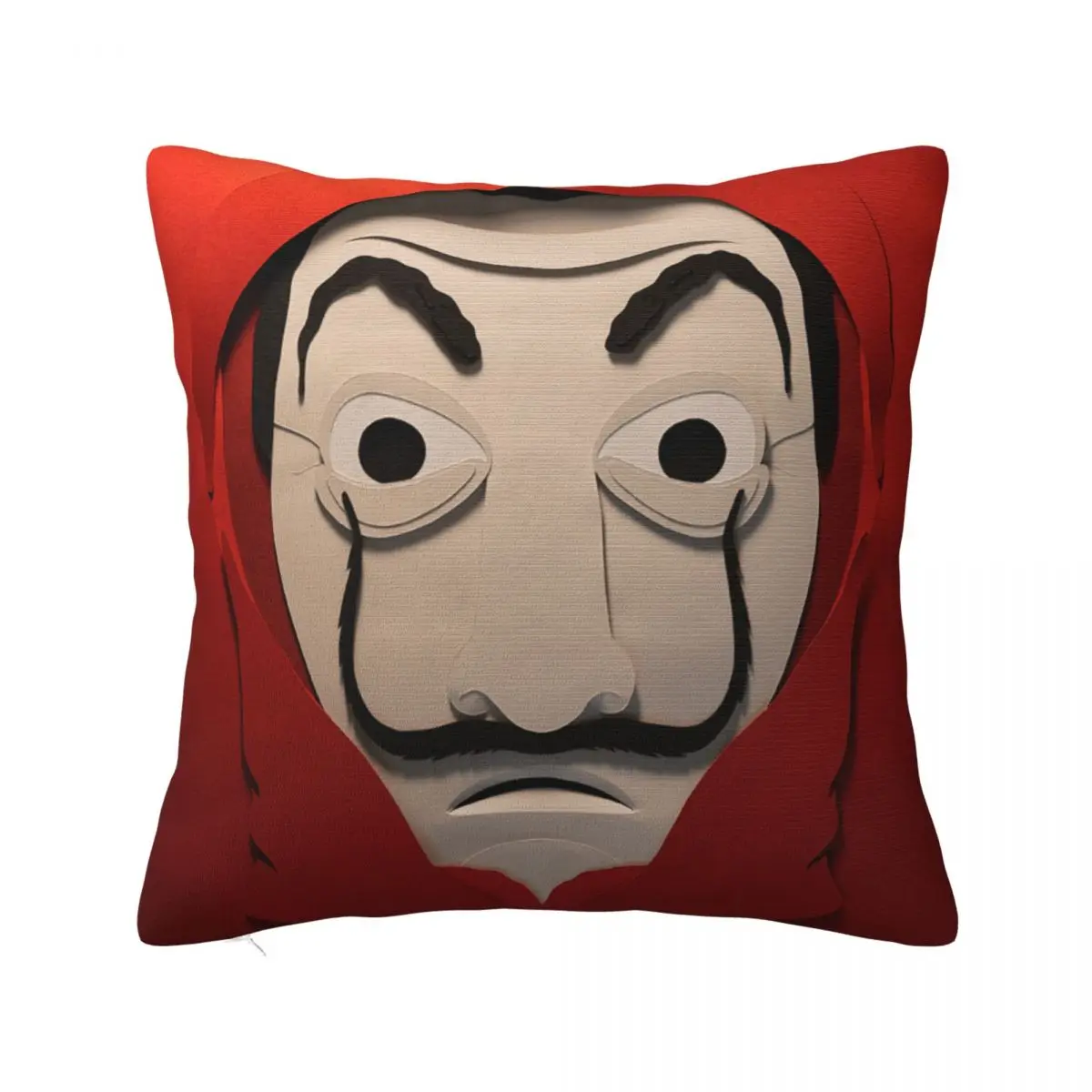 

La Casa De Papel Money Heist Pillowcase Polyester Cushion Cover Decorations Throw Pillow Case Cover Home Dropshipping 45*45cm