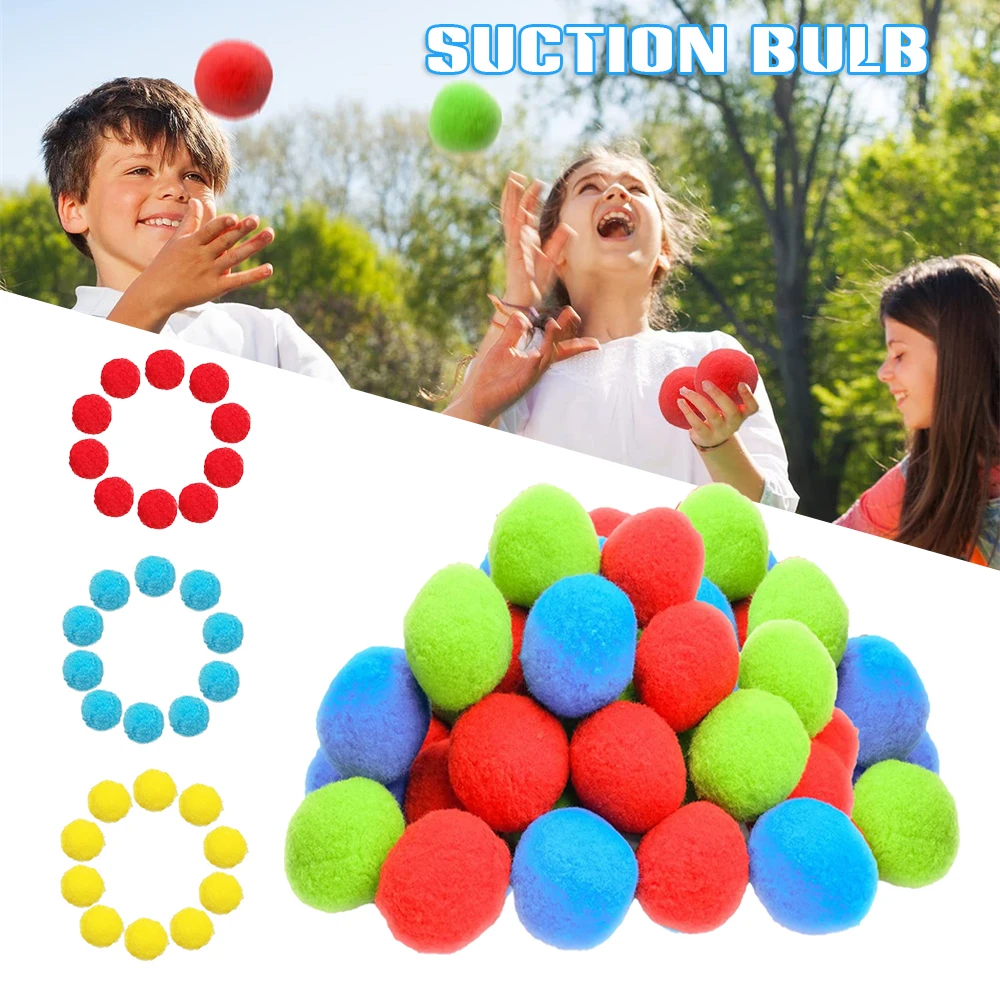 

10/30/50 PCS Reusable Water Balls Soft Floating Splash Soaker Bomb Ball for Pool Indoor Child Friendly Highly Absorbent B99