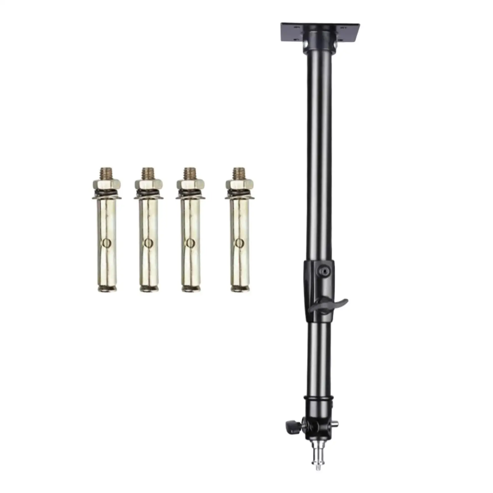 

Ceiling Wall Mount Light Stand with 1/4 3/8 Adapter for Strobe Photo Studio