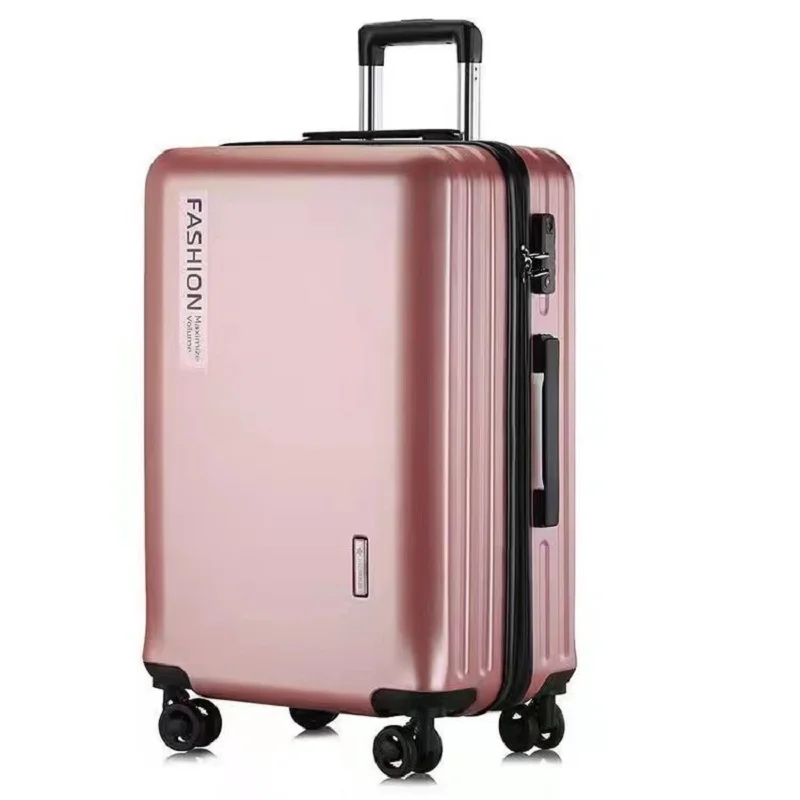 Korean Version 20 Inch Scratch Proof Suitcase, Large Capacity Password Cardan Wheel Suitcase