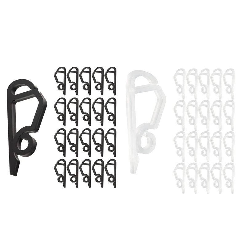 

120, упаковка, рождественские аксессуары для улицы, водостойкие рождественские крючки для рождественских праздников