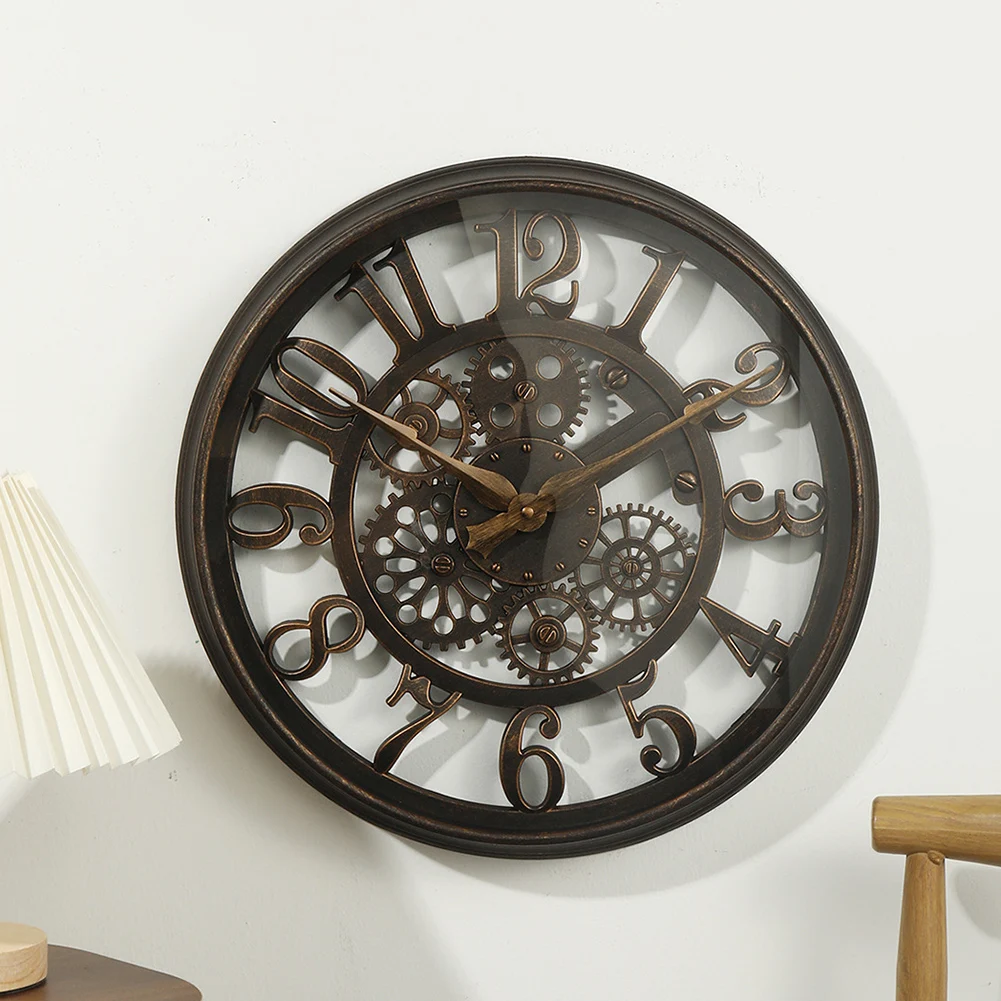 Часы для домашнего декора садовые настенные часы наружное украшение пластиковый