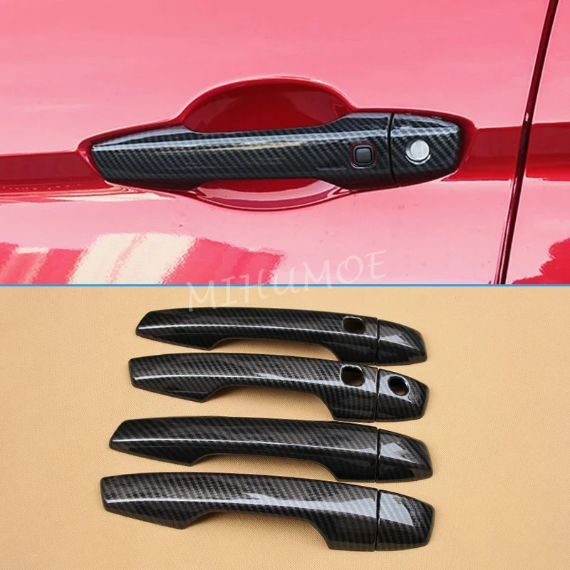 

Накладки на дверные ручки из углеродного волокна для Mitsubishi Eclipse Cross с бесключевым входом 2018-2024