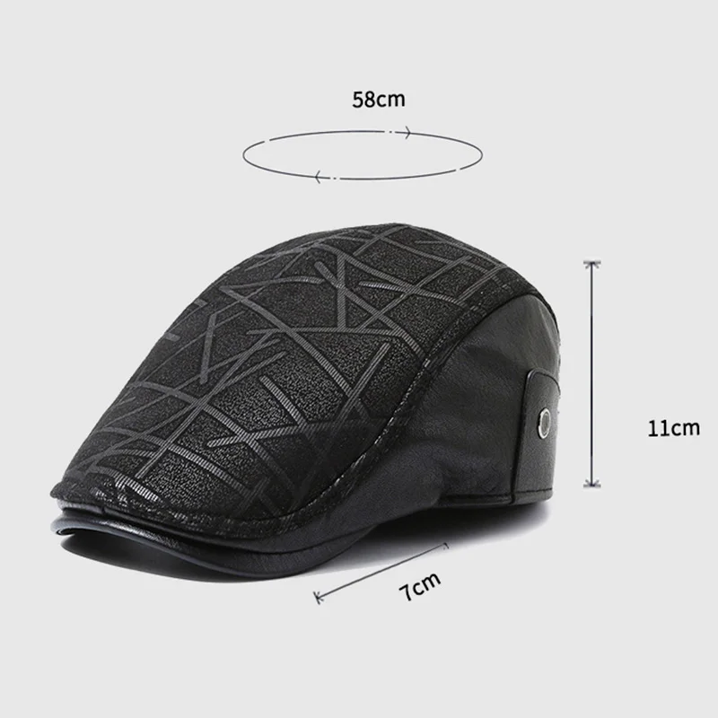 Мужская кепка газетчика