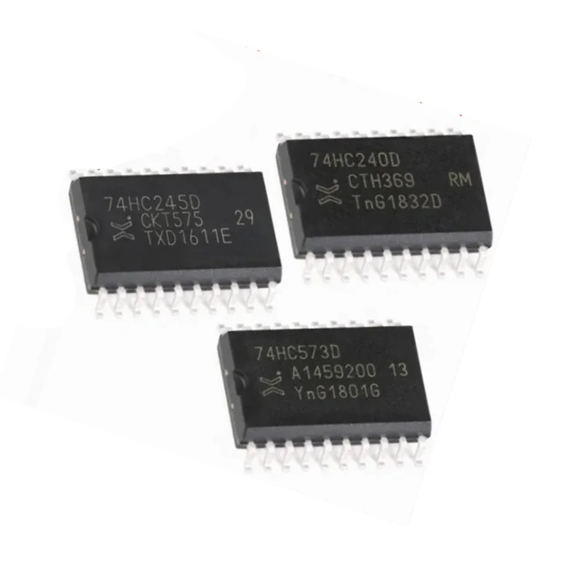 

10 Pieces SN74HC273D SN74HC573D SN74HC244D SN74HC245D SN74HC240D SN74HC574D SN74HC377D SN74HC373D SN74HC374D SN74HC540D SOP