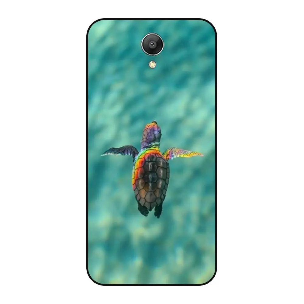 Черный силиконовый Премиальный 3D бампер с собакой для Xiaomi Redmi Note 2 черный чехол