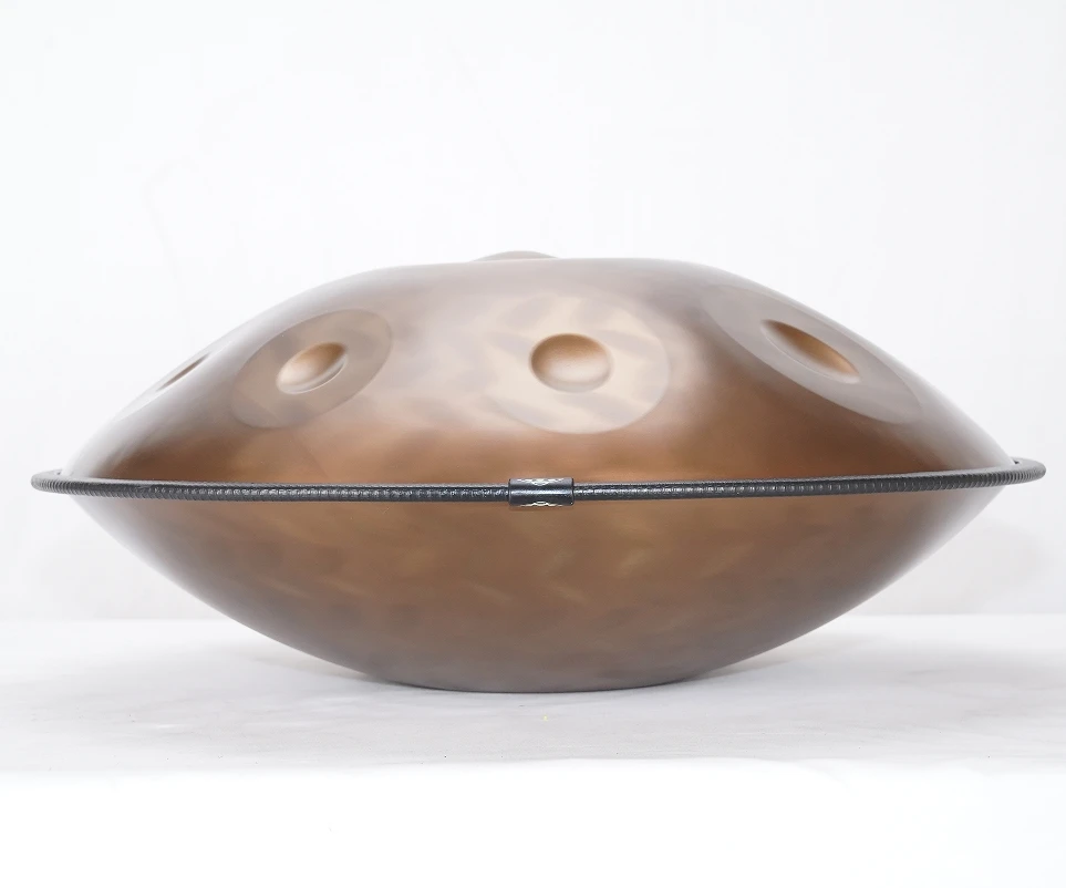 Фото Высококачественная серия Steel Tongue Drum Прямая продажа с фабрики Handpan Drum D Kurd Ручной барабан №1