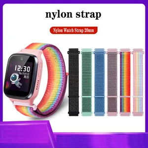 Imported Hook Loop Nylon Watch Strap 20mm Sport Watch Bands Short Small fit for Adult for Child for Kids for 