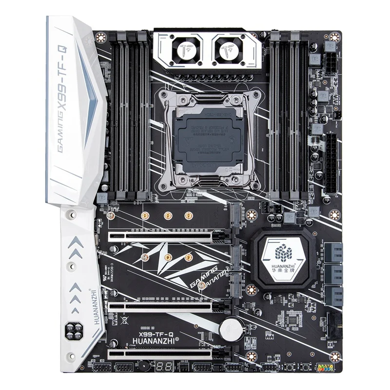 

HUANANZHI X99 TF Q Motherboard LGA2011-3 Support XEON E5 2666 V3 Series CPU Support DDR4 ECC RAM Memory NVME Server Motherboard