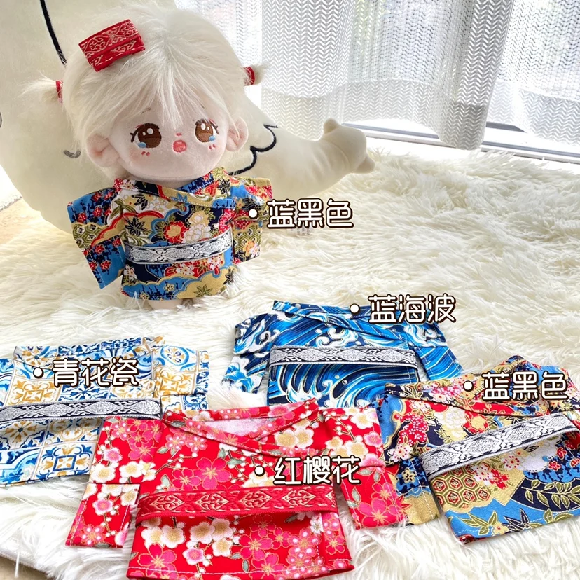 Ручная работа 2 шт. 20-сантиметровая стандартная одежда японское кимоно Kpop