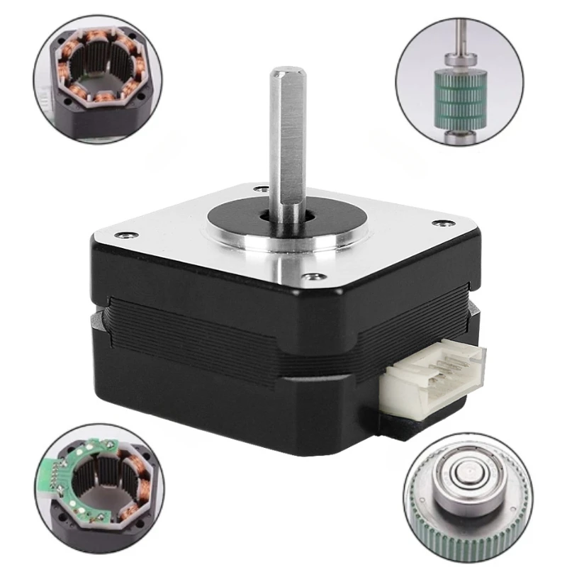 Шаговый двигатель Nema17 17HS4023 для титанового экструдера 42 мотора 1.0a 3D-принтера