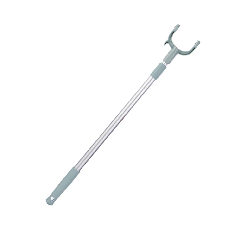 

Pole Clothes Hook Closet Rod Retractable Drying Reach Telescopic Clothesline Stickhanger Reacher Clothing Garment Fork