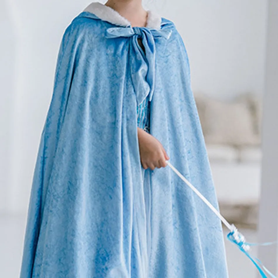 Плащ цвета макарун ли шаль розовые синие палантины накидка на Хэллоуин в оперном