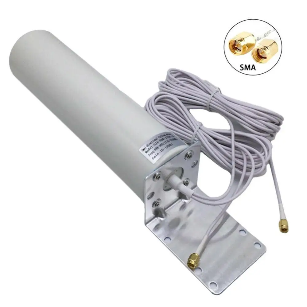 

4G LTE Antenna 3G 4G External Antennna Outdoor Antenna with 5m Dual SlIder SMA/TS9/CRC9 Connector For 3G 4G Router Modem