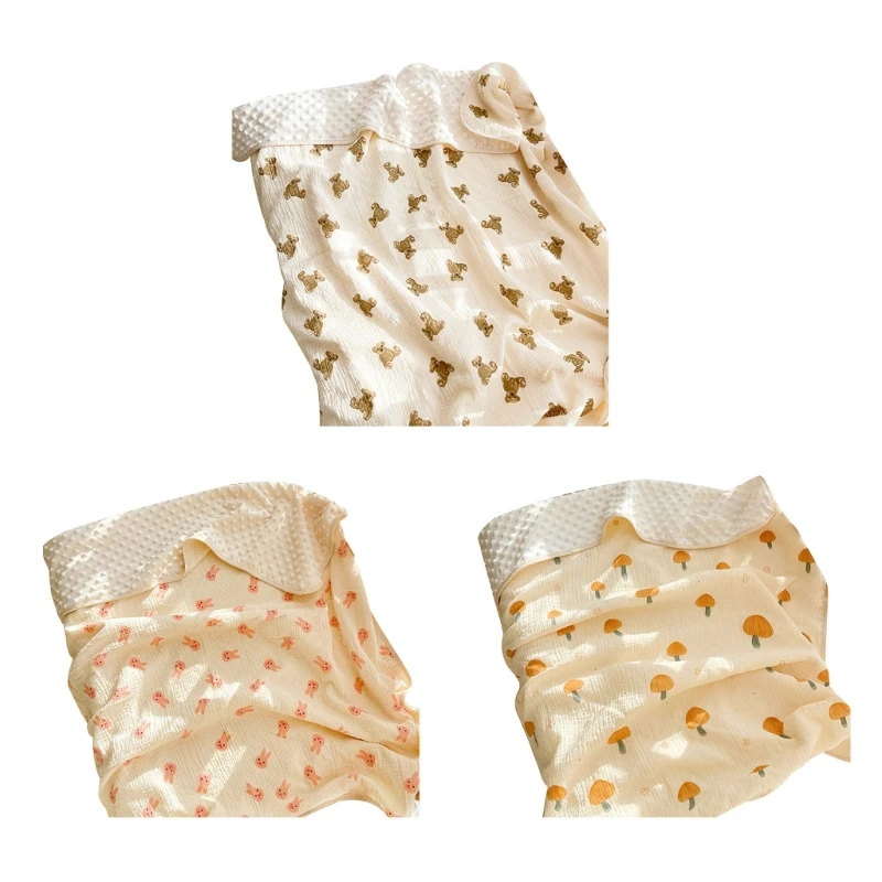 

Newborn Swaddle Wrap-Blanket Comfortable Stroller Nap-Blanket for Babies 0-6M