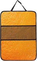 orange background interior accessories anti kick pads for car seatsanti scratchanti dirtysuitable for most cars