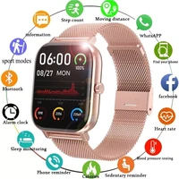 2022 new women smart watch support polish language heart rate monitor men sport fitness tracker bluetooth call smartwatch box