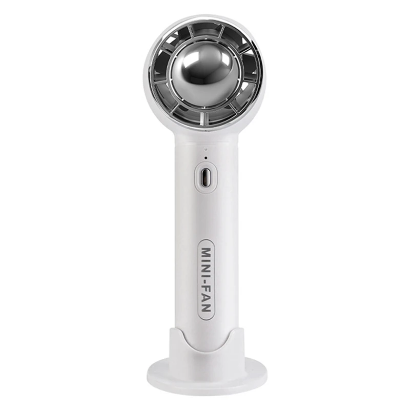 

USB Fan Portable Rechargeable Desktop Fan Handheld Fan Mini Electric Fan 1200Mah Low Noise For Home Outdoor
