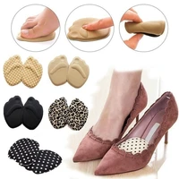 anti slip shoe pads inserts forefoot insoles for women high heels relieve pressure invisible bow shoes cushion leopard wave dot