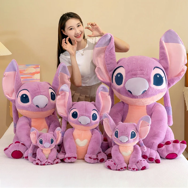 

Игрушка плюшевая «Антистресс» Disney, милая мультяшная кукла Лило и Стич, подушка для снятия стресса, удобная игрушка для детей, рождественские подарки