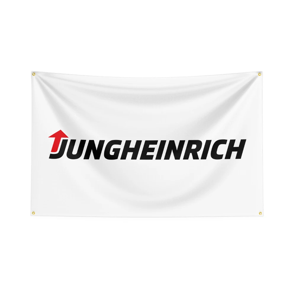 

3x5 футов Jungheinrich флаг полиэстер цифровой печатный логотип баннер для клуба
