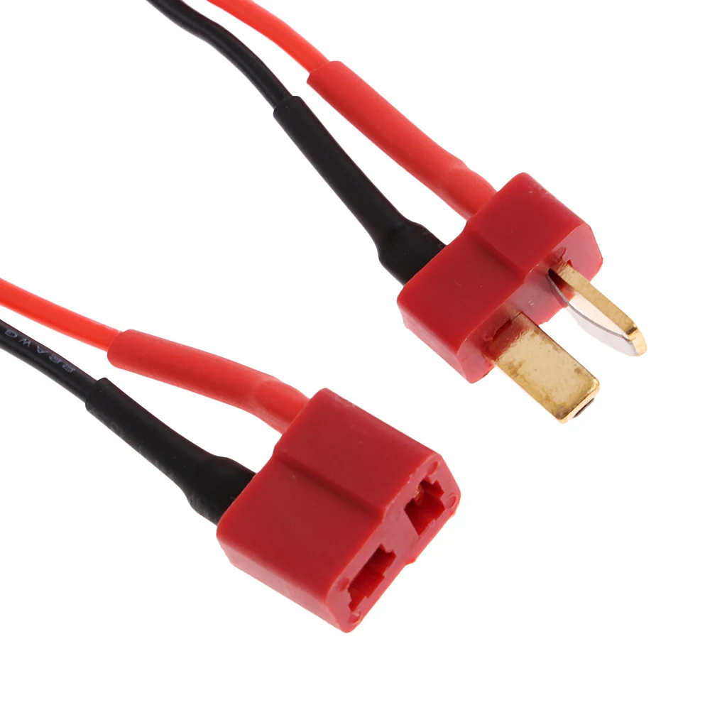 Фото Высококачественный зарядный кабель RC с разъемом T-Plug на JST для зарядки LiPo аккумуляторов универсальных радиоуправляемых машин, самолетов и лодок №2