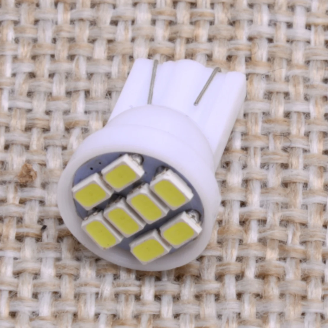 Новинка 12 шт. белая фотолампа 8SMD для салона приборной панели приборная панель