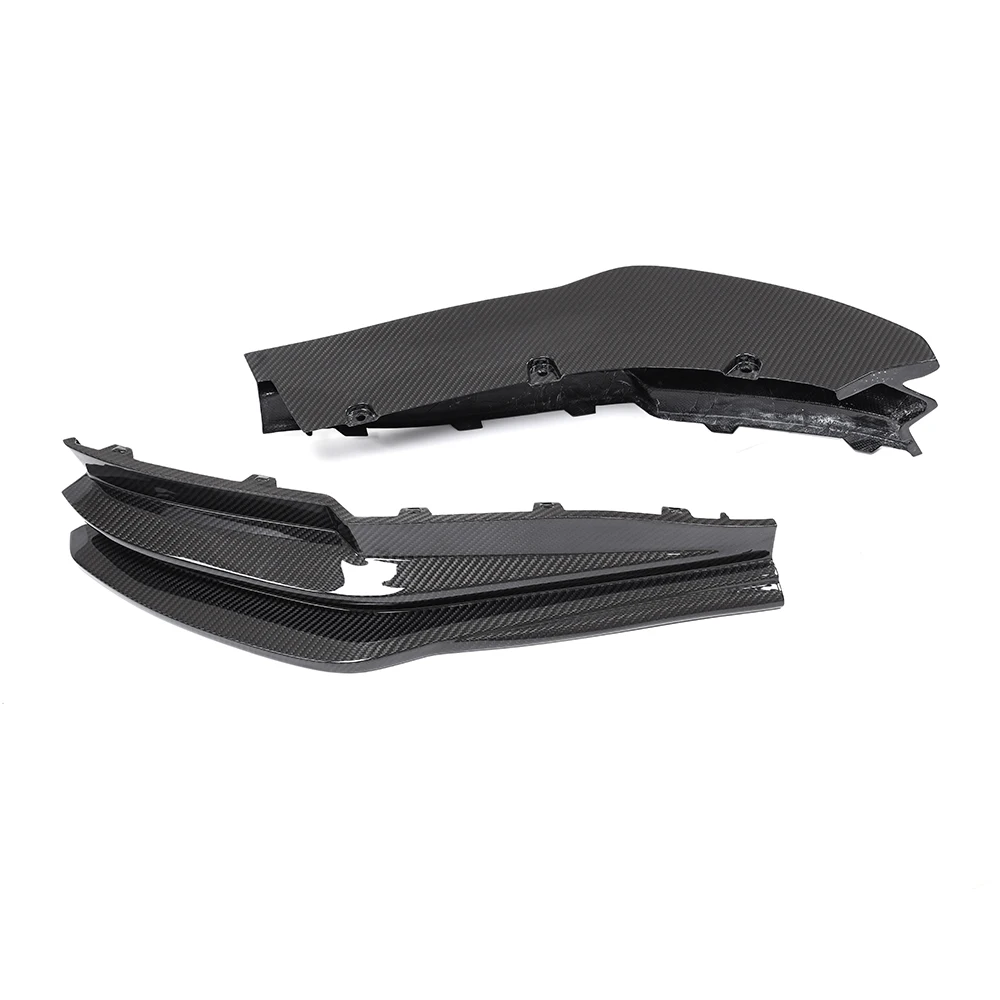 Для BMW M3 M4 2021-2024 G80 G82 Натуральное сухое углеродное волокно Новый задний диффузор в