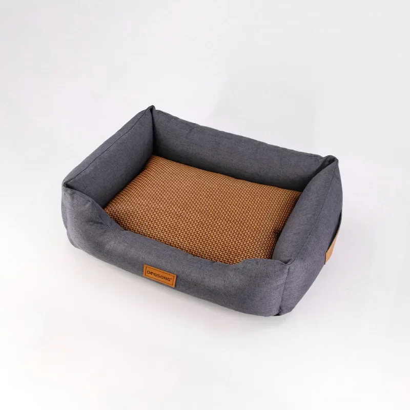 Постельное белье для домашних животных теплый льняной домик кошек маленьких