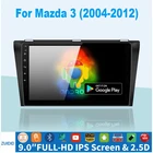 Автомагнитола 2 din Android для Mazda 3 bk maxx axel 2004-2013 2007 Carplay Автомобильный мультимедийный GPS 2din Авторадио 2 din без dvd