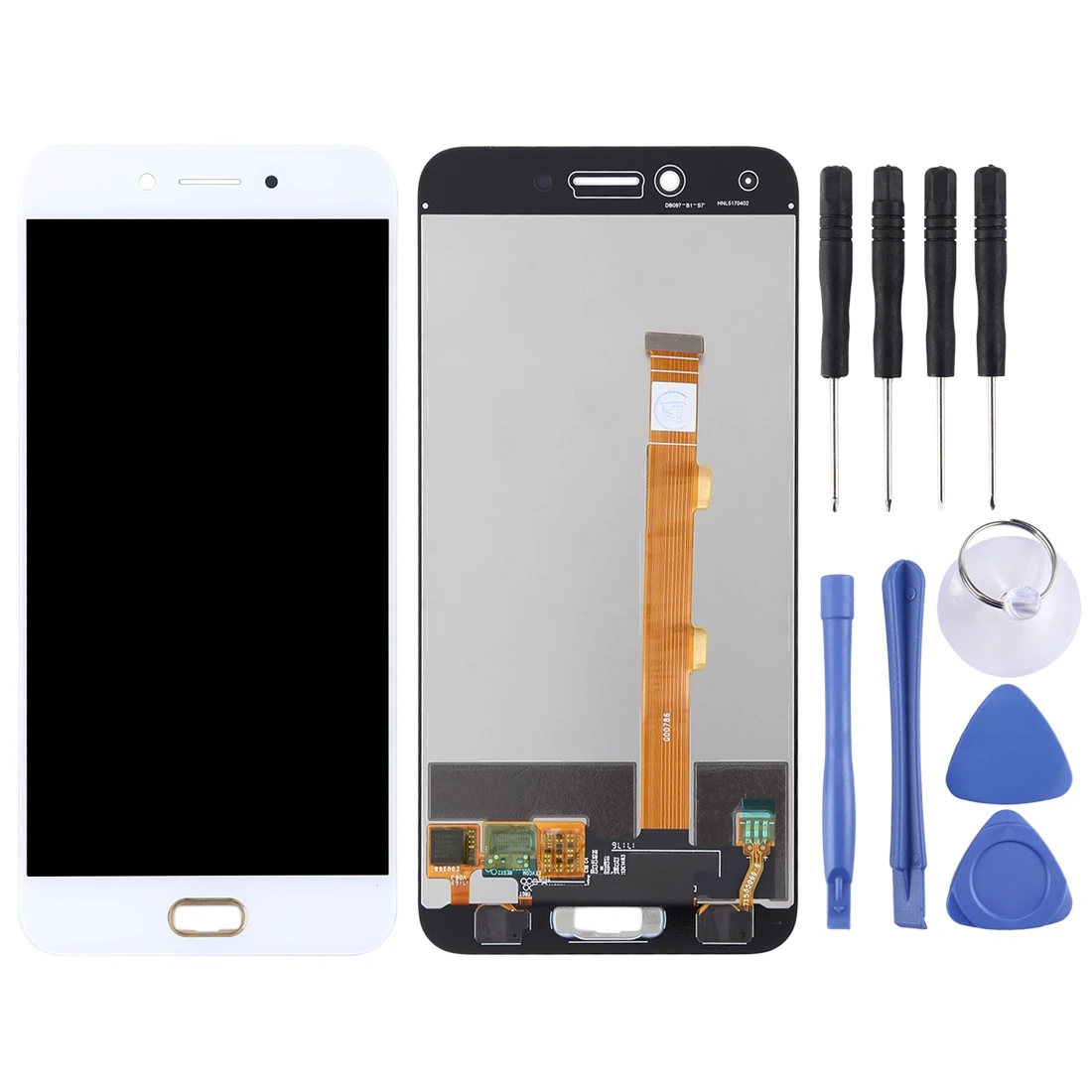 

For OPPO A77 A77T LCD Display Touch Screen Digitizer Assembly Replacement Parts + Free Tools For F1s 2017 5.5" LCDs Screen For
