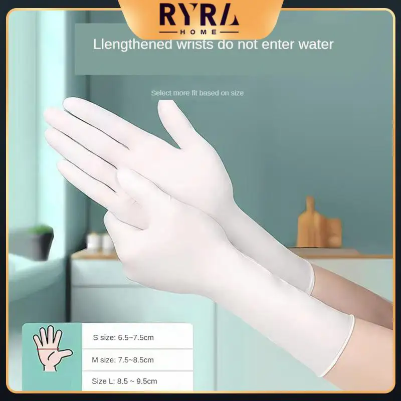 

Thickening Is Not Easy To Break Kitchen Dishwashing Oil Smoke Waterproof Housekeeping Cleaning Multifunctional Housework Gloves