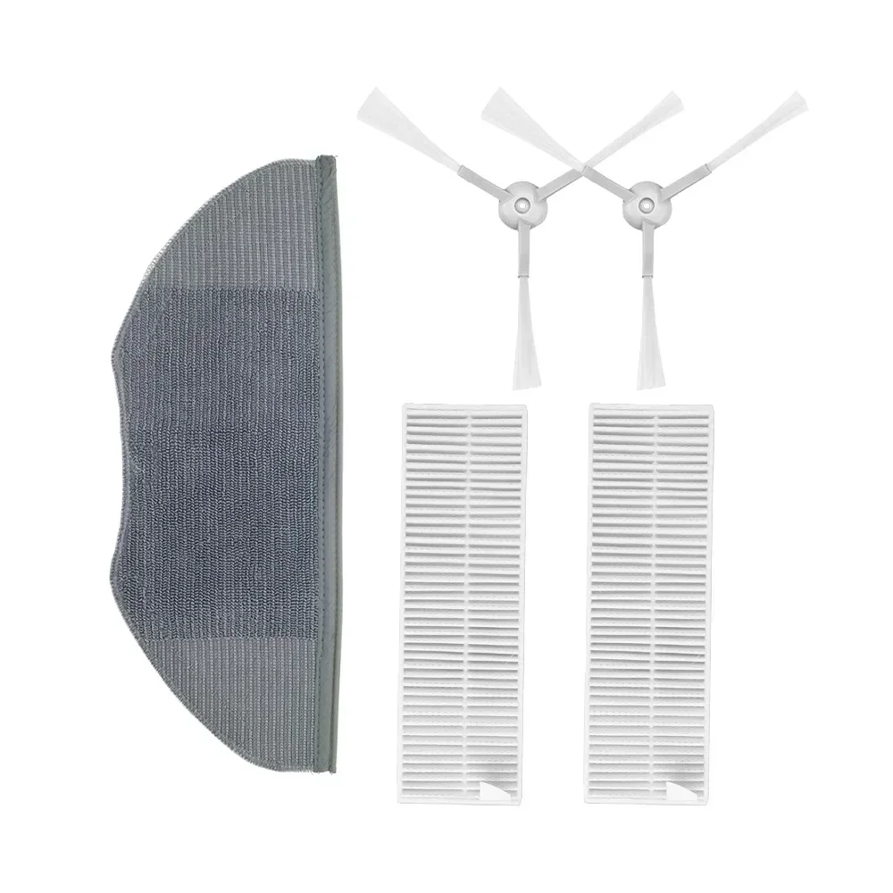 Hepa-фильтр + тряпка для швабры боковые щетки XIAOMI MIJIA G1 MJSTG1 Mi Robot Vacuum-Mop Essential