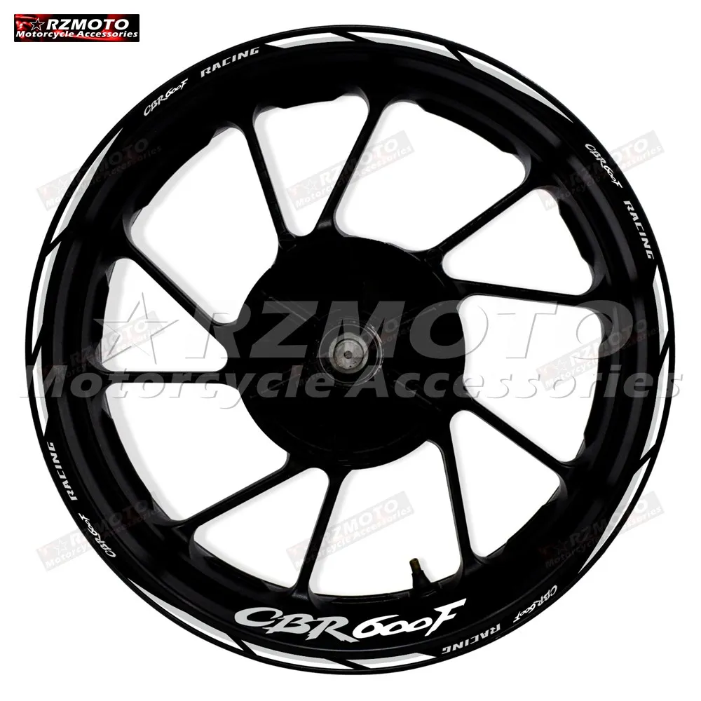 Для мотоцикла HONDA CBR600F 17-дюймовые наклейки с логотипом на переднее и заднее колесо