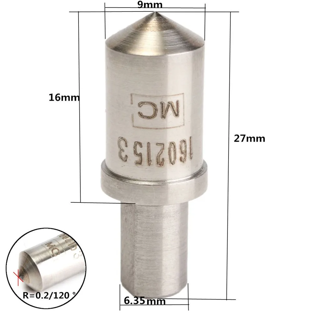 HRC-3 Металлический Стальной Алмазный индуктор 120 ° для Rockwell HRA HRC тестер твердости