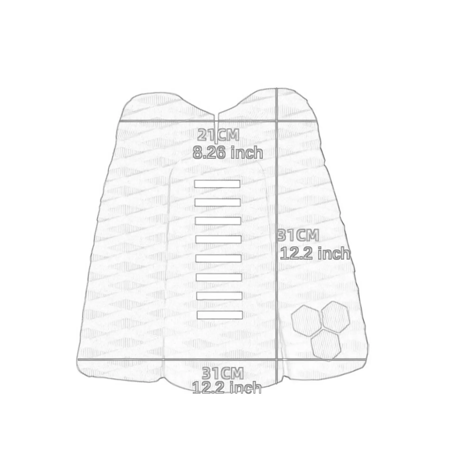 Тяговые подушки для серфинга накладки на доску многофункциональные
