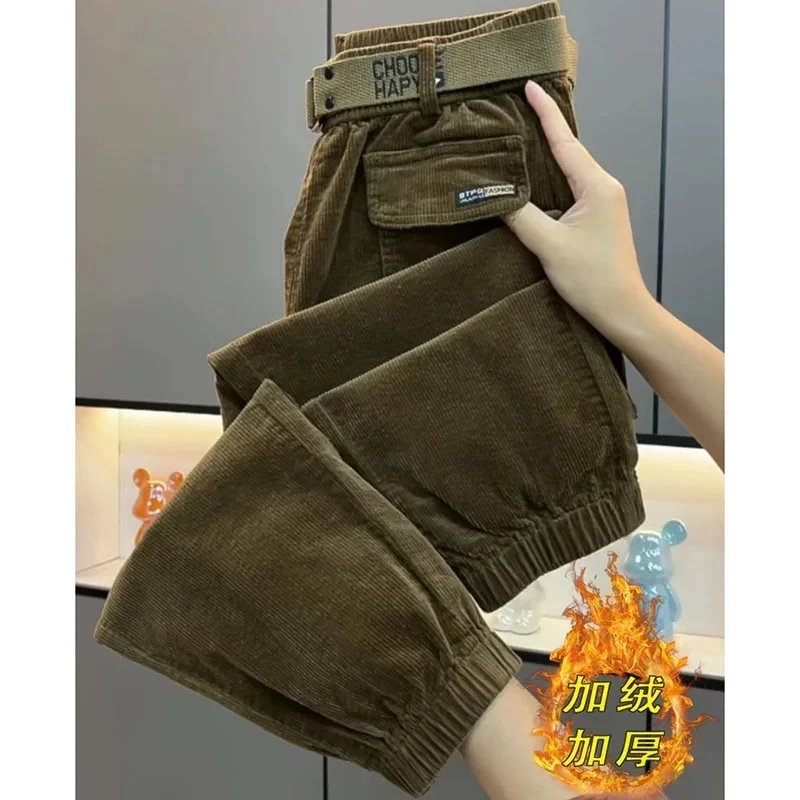 Женские вельветовые шаровары