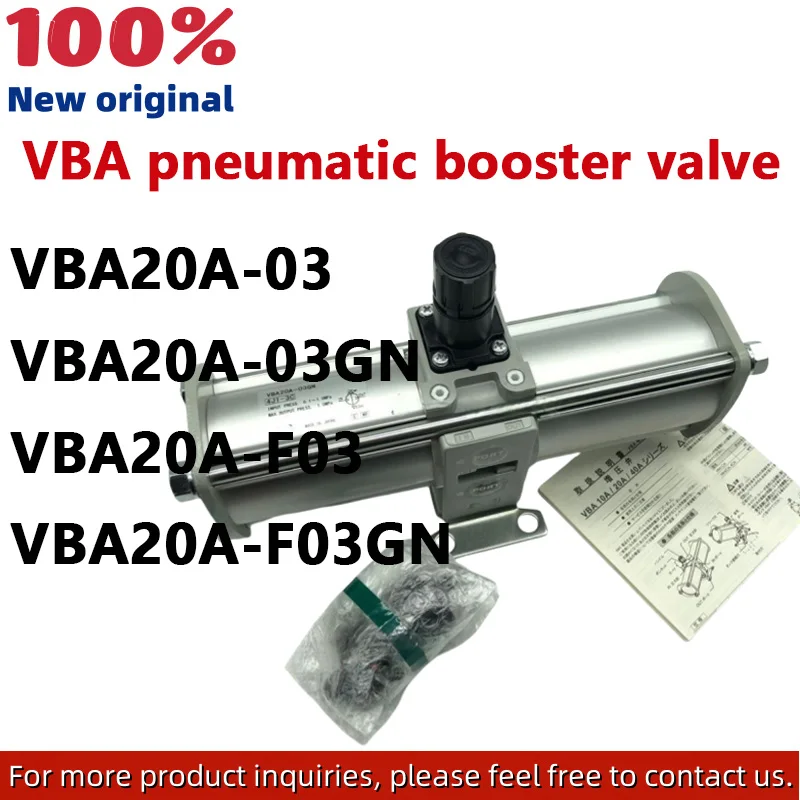 

Усилительный клапан SMC VBA20A, VBA20A-03 VBA20A-03GN VBA20A-F03 VBA20A-F03GN новый оригинальный газоусилительный насос
