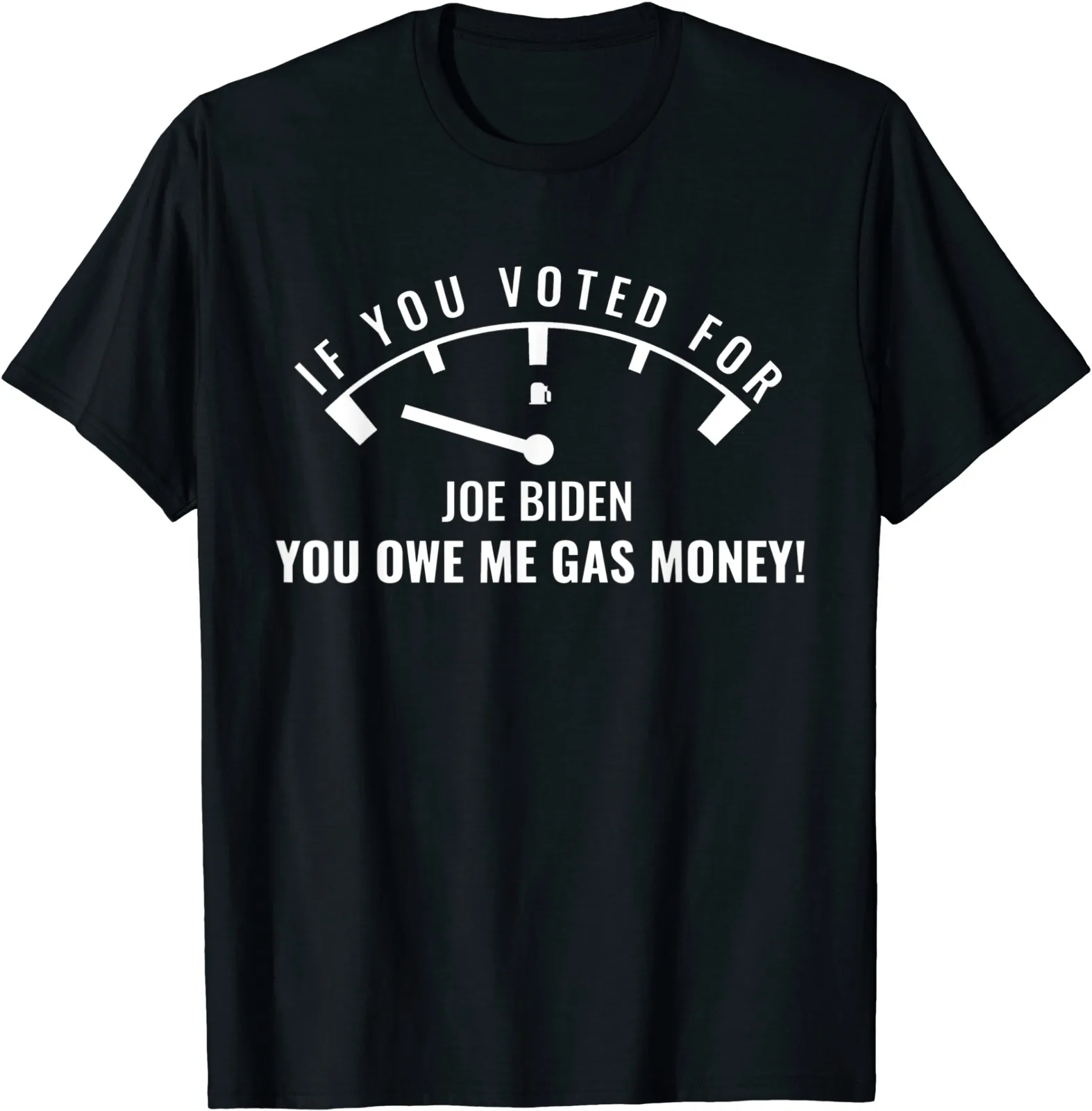 

Футболка мужская хлопчатобумажная с круглым вырезом, Повседневная рубашка с надписью If You Voted For Biden You Owe, уличная одежда в стиле Харадзюку