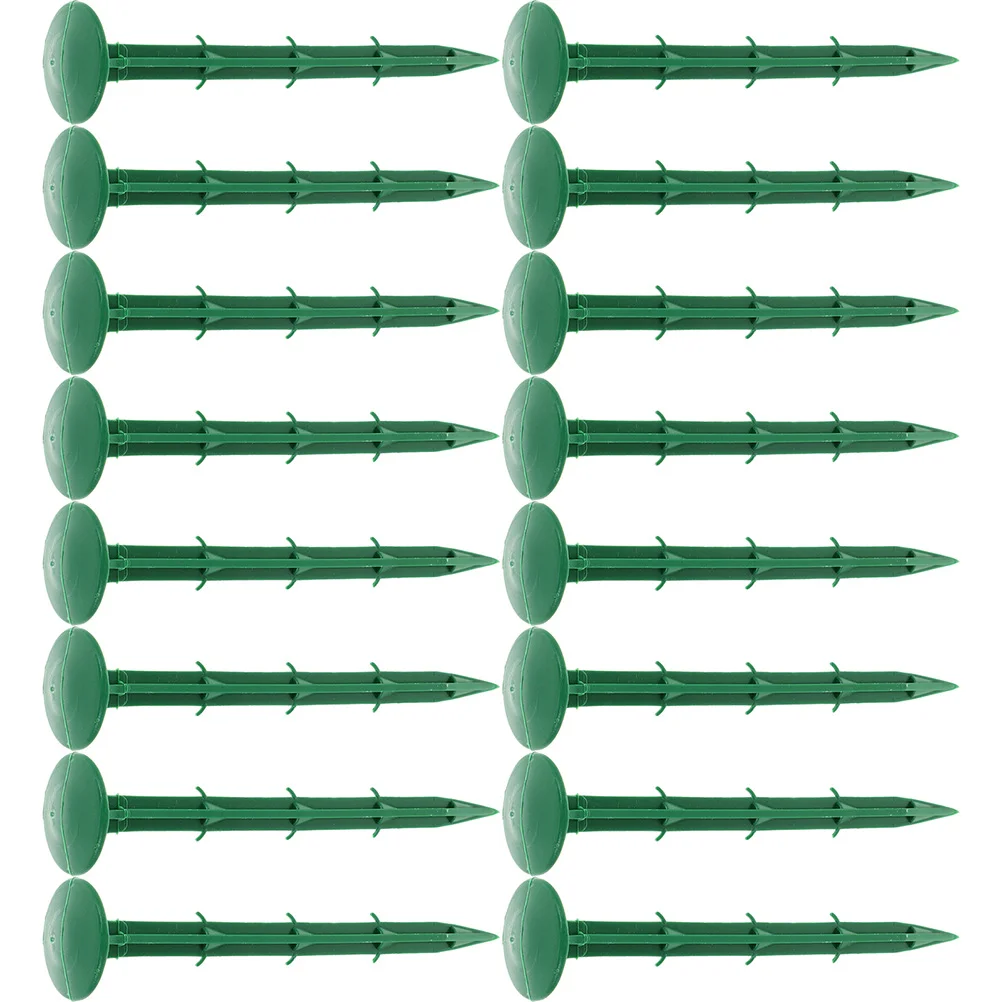 

150 Pcs Tools Tent Stakes Plastic Greenhouse Fixed Pile Ground Fixing Pegs Lawn Nails Camping Garden