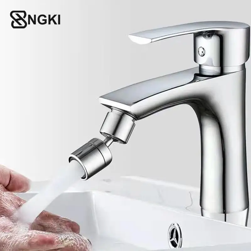 

720 Degree Plastic Rotatable Tap Aerator Universal Splash Filter Saving Faucet Sprayer Head Bathroom Filter Bubbler