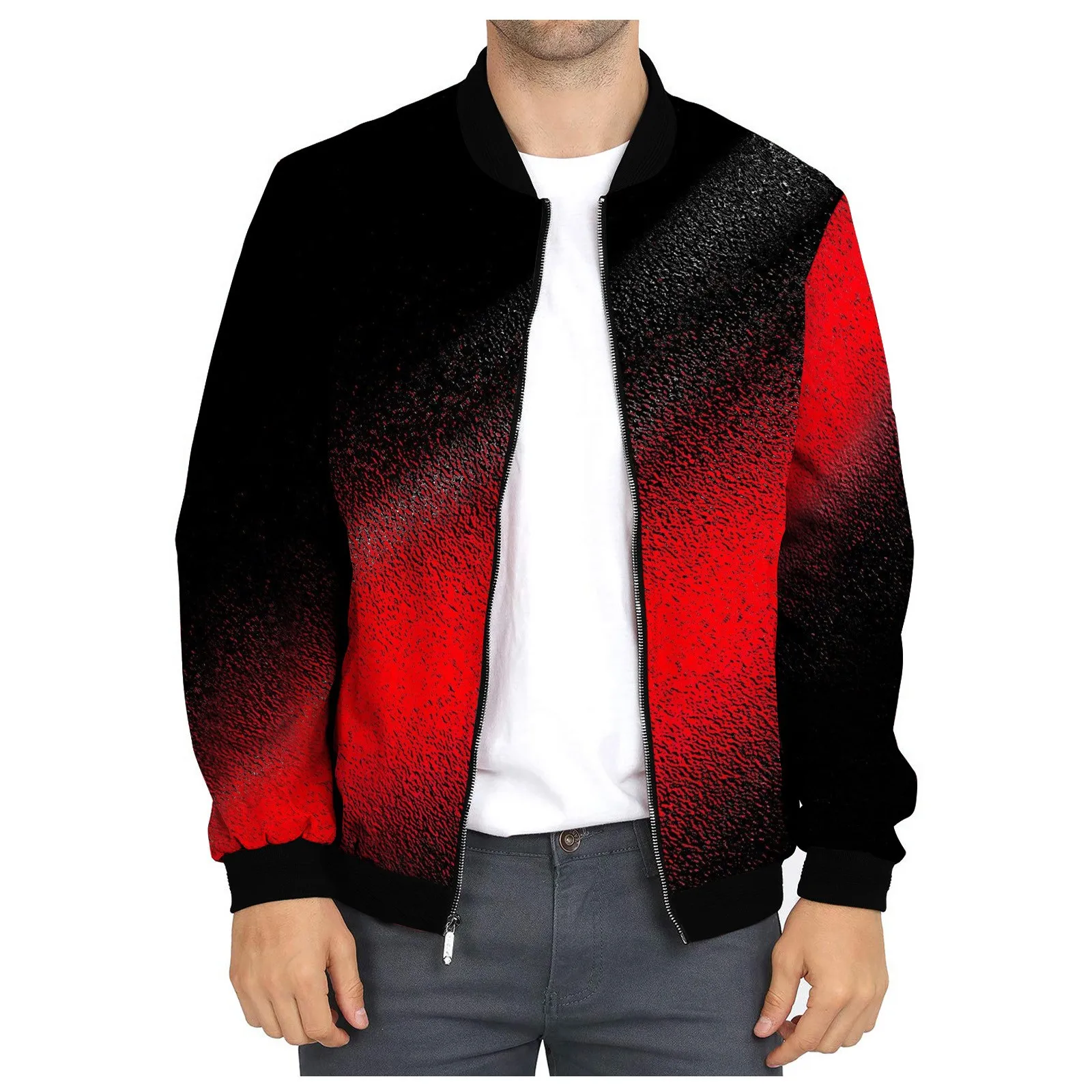 

Мужская куртка 2023, бейсбольная куртка для колледжа, весна-осень, ветровка с принтом, Мужская Уличная одежда, модная приталенная куртка-бомбер