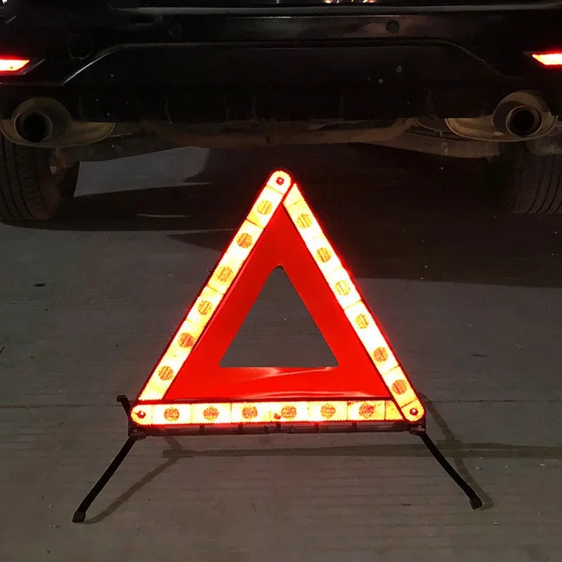 Автомобильный треугольный светоотражающий Штатив для аварийной пробивки
