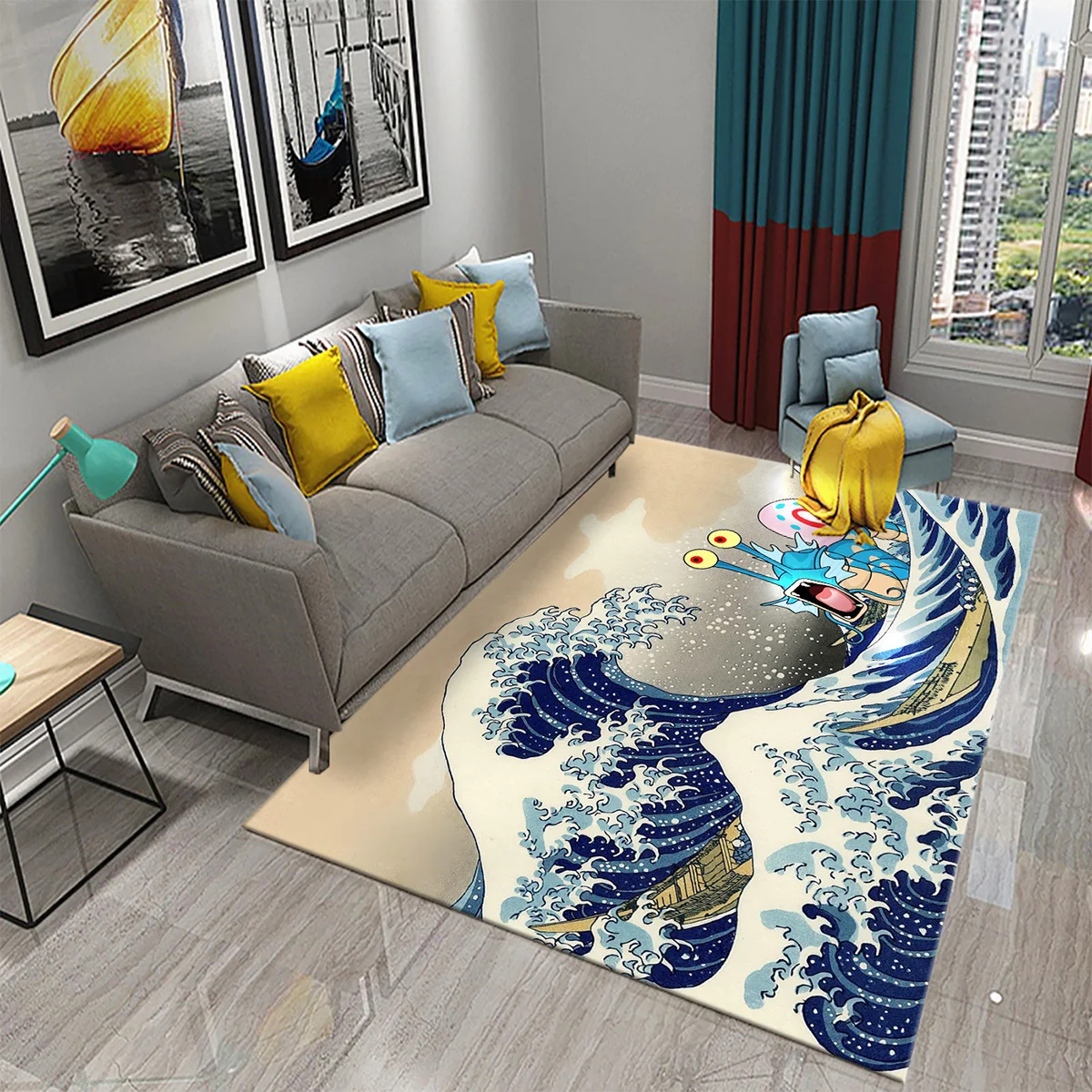 Mořský styl v interiéru: koberce pro útulný a stylový design