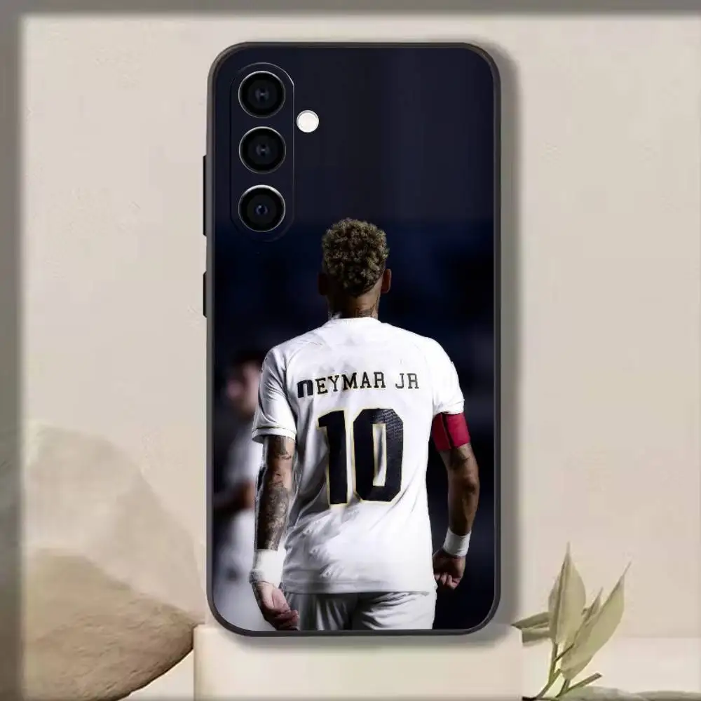 Фото Чехол для телефона N-Neymar-Brazil-Football-Sport, черный, силиконовый, мягкий, для Samsung Galaxy A73, A72, A71, A70, A53, A52, A51 №4
