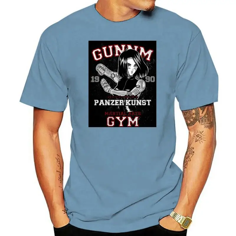 

Men tshirt GUNNM GYM Alita Battle Angel T Shirt women T-Shirt tees top