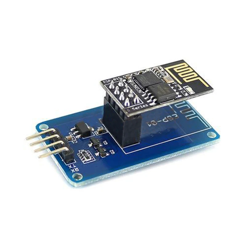 

Модуль беспроводного адаптера ESP8266 ESP-01 Serial WiFi 3,3 В адаптеры совместимы с arduino5V Esp01 PCB