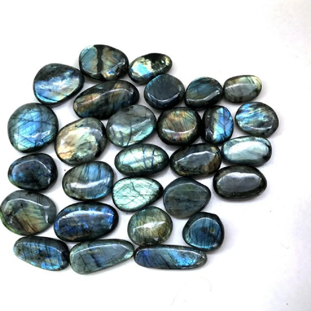 

Natural crystal Moonstone handle piece raw stone grinding energy column decorative ore